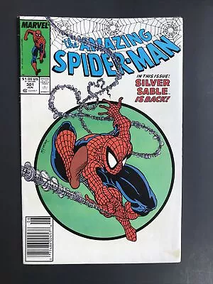 Buy AMAZING SPIDER-MAN #301 - 1988 Todd McFarlane Cover Newstand • 59.24£