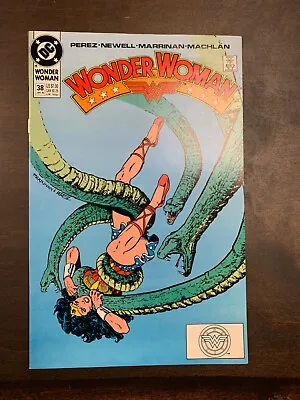 Buy Wonder Woman  #38 Dc Comics 1989 George Perez Nm+ • 6.31£