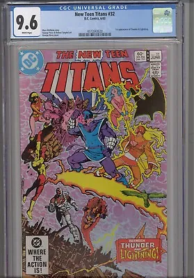 Buy New Teen Titans #32 CGC 9.6 1983 DC Comics George Perez Cover & Art • 35.58£