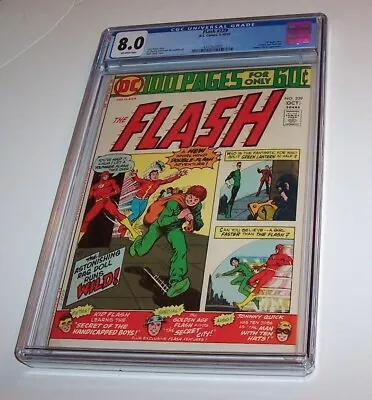 Buy Flash #229 - DC 1974 Bronze Age 100-Page Issue - CGC VF 8.0 • 99.94£