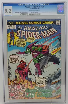 Buy Amazing Spider-man #122 ~ Marvel 1973 ~ Cgc 9.2 ~ Death Of The Green Goblin • 620.62£
