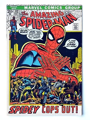 Buy THE AMAZING SPIDER-MAN # 112 (Doc Ock 1972) Nice Grade • 11.50£