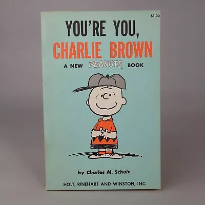 Buy 1968 YOU'RE YOU CHARLIE BROWN By Charles Schulz 1st Edition Book Snoopy Peanuts • 7.97£