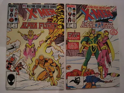 Buy X-MEN  ALPHA FLIGHT :COMPLETE 2 ISSUE Marvel 1985 SERIES By CLAREMONT,PAUL SMITH • 7.99£