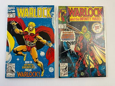 Buy Lot Of 2 Warlock Before & After Infinity Watch #1 1st Team Appearance • 7.86£
