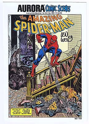 Buy Amazing Spider-Man Aurora Comic Scenes #182 Signed W/COA Len Wein 1974 NOSS • 150.12£