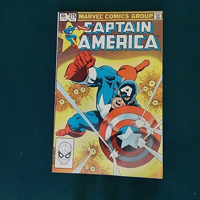 Buy Captain America #275 1st Appearance Of The Second Baron Zemo 1968 Series Marvel • 12.78£