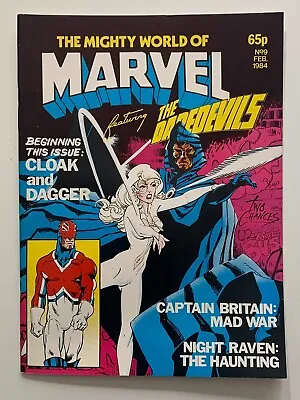 Buy Mighty World Of Marvel #9 Alan Moore, Alan Davis Captain Britain UK 1983. FN/VF. • 65£
