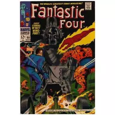 Buy Fantastic Four (1961 Series) #80 In Fine + Condition. Marvel Comics [i! • 42.52£