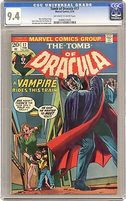 Buy Tomb Of Dracula #17 CGC 9.4 1974 0088074026 • 99.94£