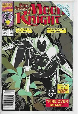 Buy Marc Spector Moon Knight #24 (1990) • 4.19£
