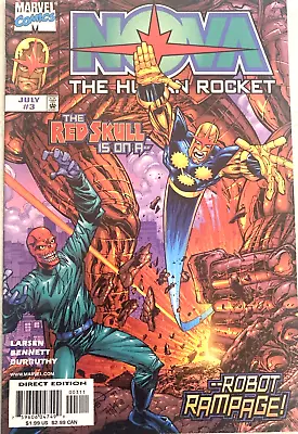 Buy Nova # 3. 3rd Series. Erik Larsen-cover.  July 1999.  Vfn 8.0.  Marvel Comic • 2.69£
