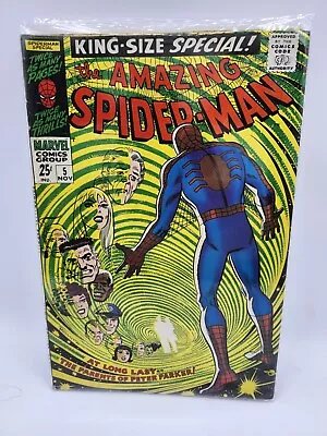 Buy Amazing Spider-man Annual #5 (1968) - 1st App Of Peters Parents Richard And Mary • 26.65£