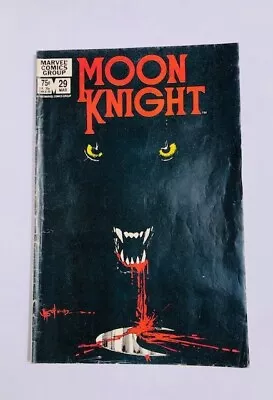 Buy Moon Knight Marvel March 83, No. 29 Moench And Sienkiwicz • 18£