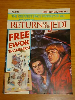 Buy Star Wars Return Of The Jedi #99 May 11 1985 British Weekly Comic With Free Gift • 24.99£