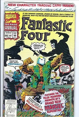 Buy Fantastic Four Annual #26 Vf 1993 Open Bag/card Included :) • 3.17£