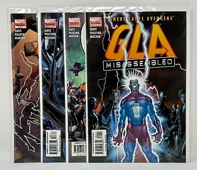 Buy GLA (Great Lakes Avengers) #1-4 Complete Set/Dan Slott/2005 Marvel • 11.79£