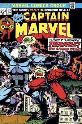 Buy Marvel Comics Captain Marvel Vol 1 #33 1974 5.0 VG/FN 🔑 • 22.89£