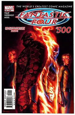 Buy Fantastic Four (Vol. 1) #500 NM 9.4 2003  Paolo Rivera Cover • 5.59£