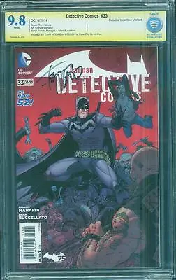 Buy Batman Detective Comics 33 CBCS Up CGC 9.8 Moore Top 1 Retailer IncentiveVariant • 79.05£