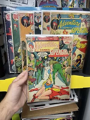 Buy Adventure Comics #415,  406, 408, 418, 419, 421 , 424 DC Comics Supergirl Key • 39.98£