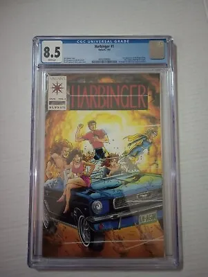 Buy Harbinger #1 CGC 8.5 (Valiant 1992) • 86.35£