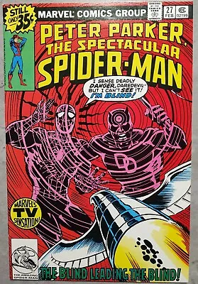 Buy SPECTACULAR SPIDERMAN #27 - 1979 1st FRANK MILLER DAREDEVIL JC Penney Reprint 🔥 • 14.19£