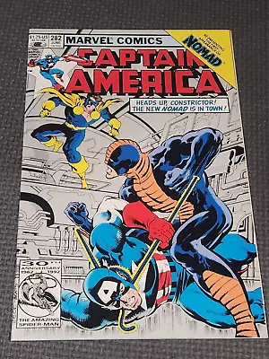 Buy CAPTAIN AMERICA #282 1983 2nd Print Silver Variant 1st Jack Monroe Nomad Marvel • 4£