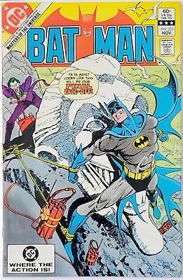 Buy Batman #353 (1982) Vintage Key Comic | Joker Cover Art, Harlan Quinn Reference • 17.59£