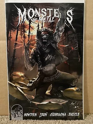 Buy Monsters Of Metal One Shot Cover D Werewolf Horror Opus Comics Jason Howden New • 5.27£