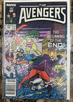 Buy The Avengers #296 Oct 1988 The Beginning Of The End Comic Books • 7.94£