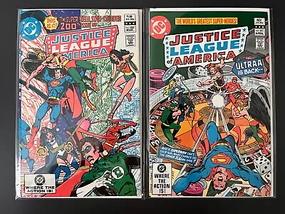Buy JUSTICE LEAGUE OF AMERICA 200 201 202 203 204 205 (1st Royal Flush Gang) 1982 • 78.99£