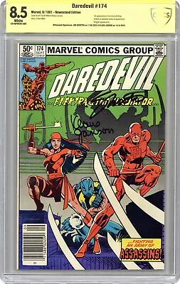 Buy Daredevil #174N CBCS 8.5 Newsstand SS Shooter/Janson 1981 23-0AFB6AC-089 • 114.32£