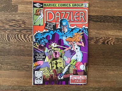 Buy Comic - Dazzler #5 VF July 1981 The Mystery Of The Blue Shield Marvel Comics • 6.39£
