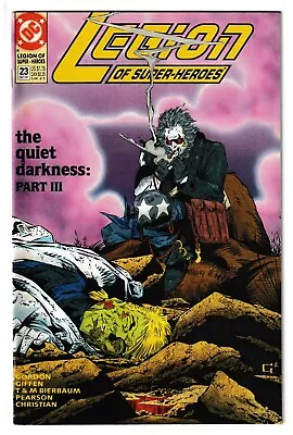 Buy Legion Of Super-Heroes #23 - DC 1991 - Volume 4 [Ft Lobo] • 391.23£