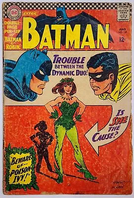 Buy BATMAN 181 First Appearance POISON IVY Pinup 1966 DC Silver Age Key Free Ship • 512.66£
