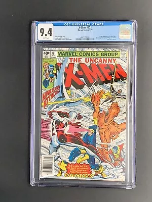 Buy Uncanny X-Men #121 CGC 9.4 1979 1st Full App. Alpha Flight • 215.83£