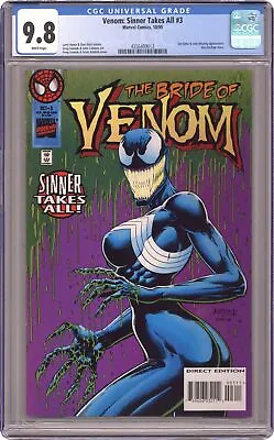 Buy Venom Sinner Takes All #3 CGC 9.8 1995 4356409013 1st App 'She-Venom' • 146.97£
