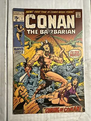 Buy CONAN THE BARBARIAN #1 FN/VF 1970 Marvel Barry Windsor-Smith Art, Roy Thomas • 296.91£
