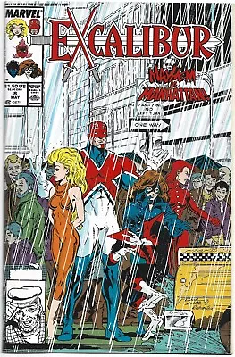 Buy Excalibur #8, 1989, Marvel Comic • 4£