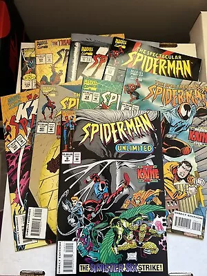 Buy Spiderman 90s Lot: Spectacular/Web/Amazing/Unlimited Mark Of Kaine/Trial Stories • 19.99£