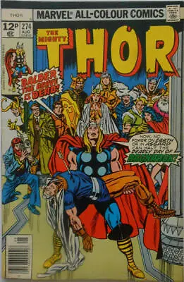 Buy Thor (1962) # 274 UK Price (7.5-VF-) 1978 • 9.90£