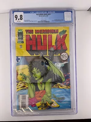Buy Incredible Hulk #441 CGC 9.8 She Hulk Pulp Fiction Cover • 118.49£