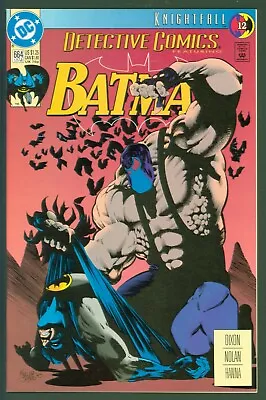 Buy Vintage 1993 Batman Detective Comics #664 VF/NM Kelly Jones Bane Cover • 3.15£