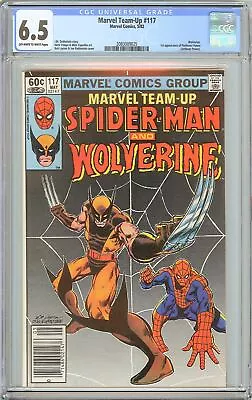 Buy Marvel Team-Up #117 CGC 6.5 OWT White Pages (1982) 2083009025 • 39.52£