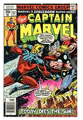 Buy Captain Marvel #57 Thor VF+ 1978 • 3.21£