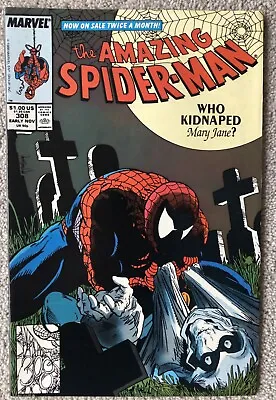 Buy Amazing Spider Man Issue #308 Todd McFarlane Taskmaster. Nice Condition. • 10£