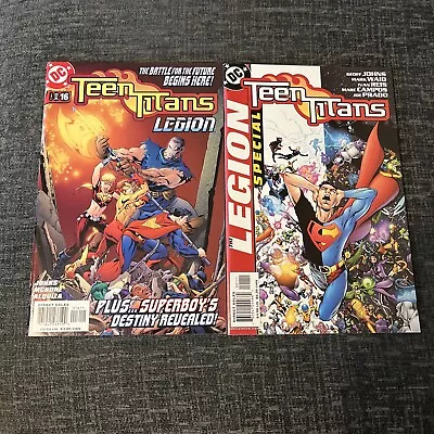 Buy Teen Titans Legion - #16 & Special #1 - Nov 2004 - DC Comics • 5.99£
