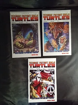 Buy 1989 Mirage Studios Teenage Mutant Ninja Turtles #19 20 21 RETURN TO NEW YORK! • 63.34£