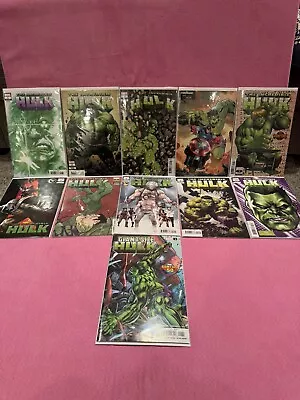Buy The Incredible Hulk Vol4 #1-10 All 1st Print Variants 2023 VF/NM +Annual • 39.53£